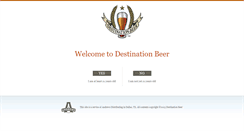 Desktop Screenshot of destinationbeer.com